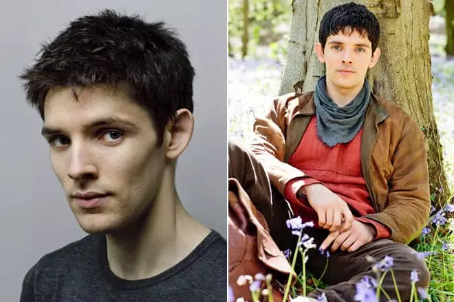Colin Morgan i rollen som Merlin
