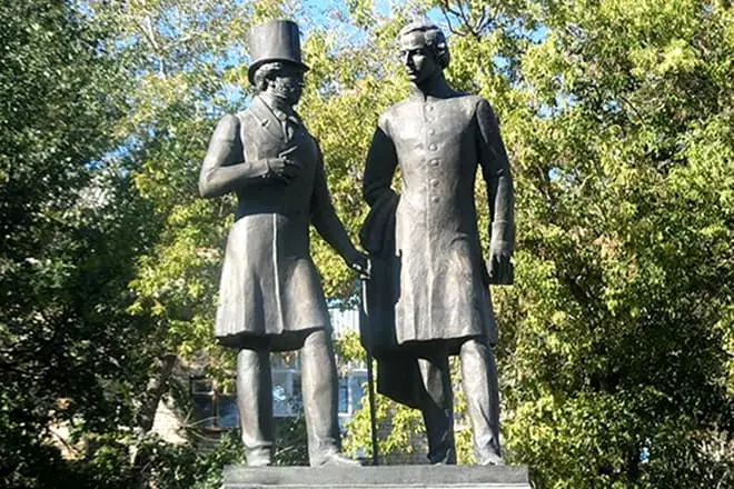 Vladimir Dal y Alexander Pushkin