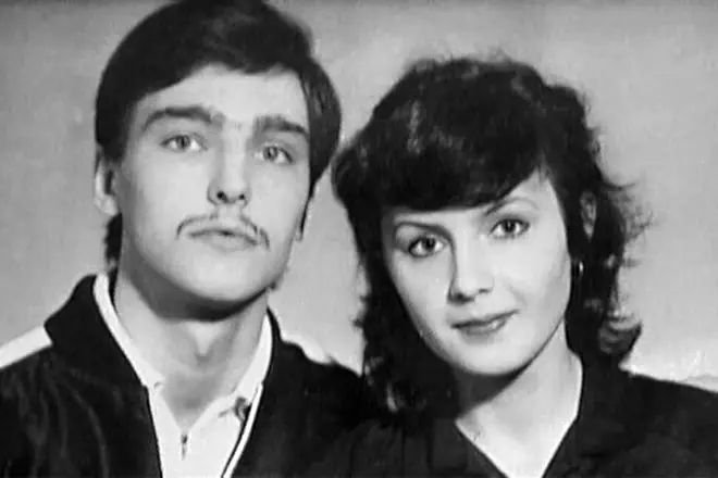 Andrei Derzhavin y su esposa