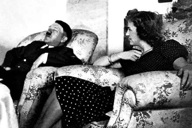 Eva Brown y Adolf Hitler