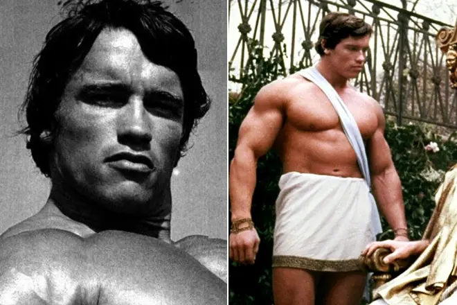 Arnold Schwarzenegger wekî Hercules