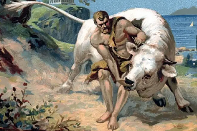Hercules û Cretan Bull