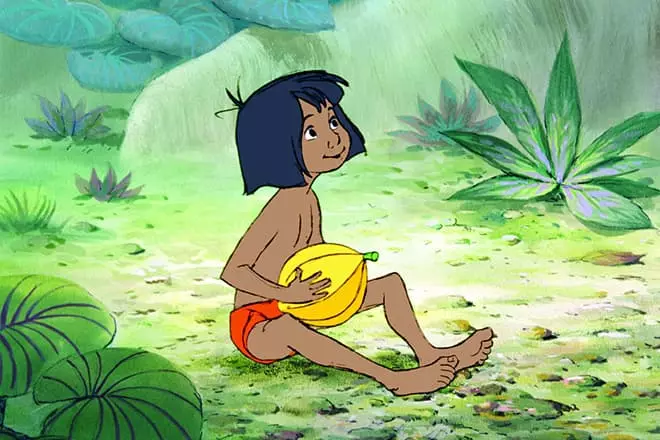 Mowgli sa Walt Disney Cartoon.