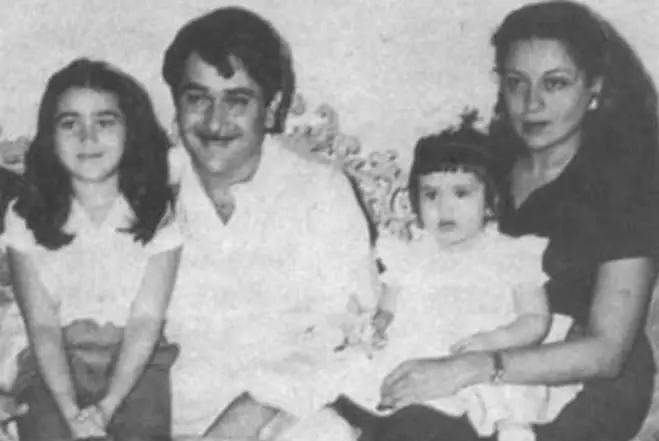 Karina Kapoor mit Eltern