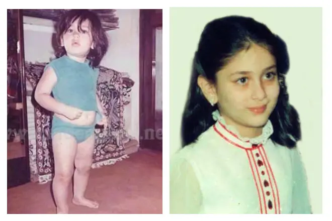 Karina Kapoor in der Kindheit