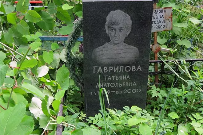 Monumentul lui Tatiana Gavrilova