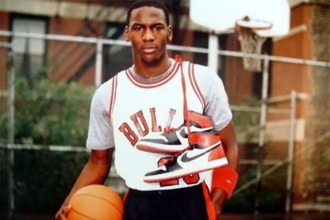 Michael Jordanien in der Jugend