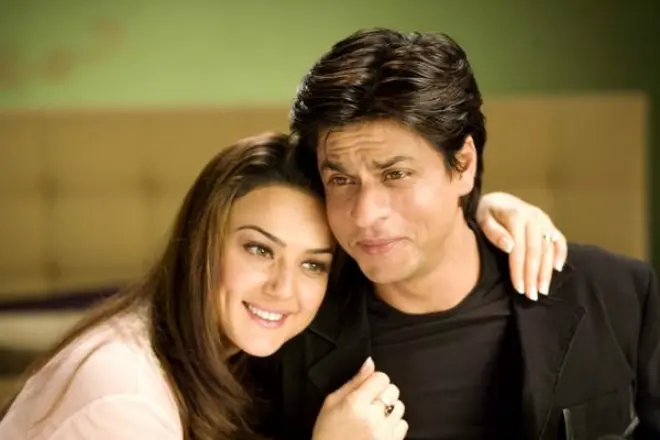 Shah Rukh Khan and Prich Sinta