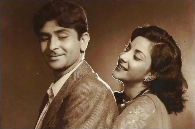 RAJ KapoorとNargis