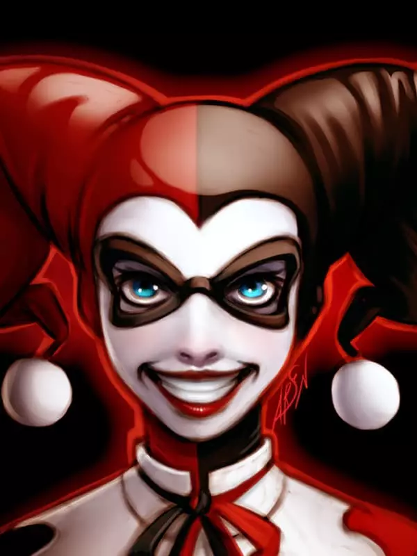 Harley-Königin - Charaktergeschichte, Schauspielerin, Freunde und Feinde