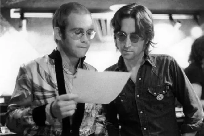 Elton John a John Lennon