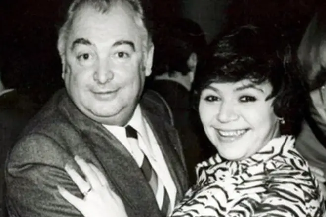 Maya Kristalinskaya so svojím manželom Edwardom