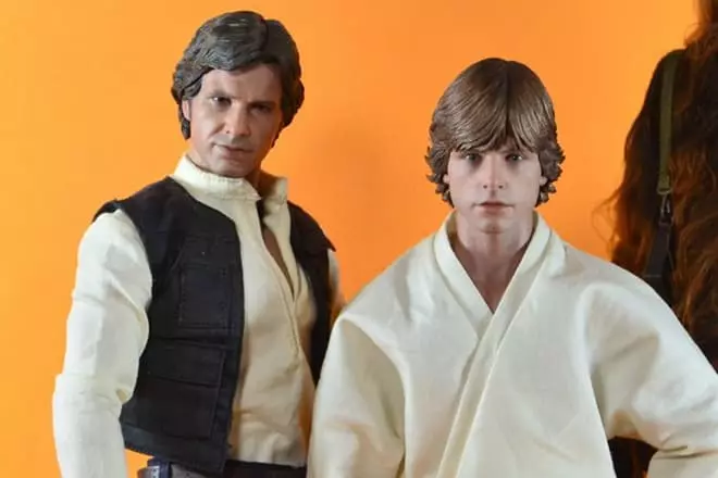 Khan Solo och Luke Skywalker