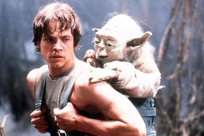Luke Skywalker e Master Iodo