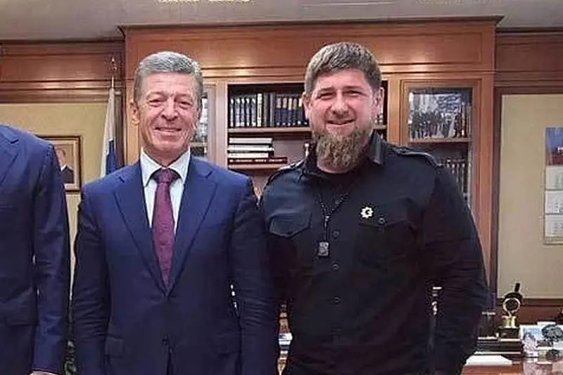 Dmitry Kozak e Ramzan Kadyrov