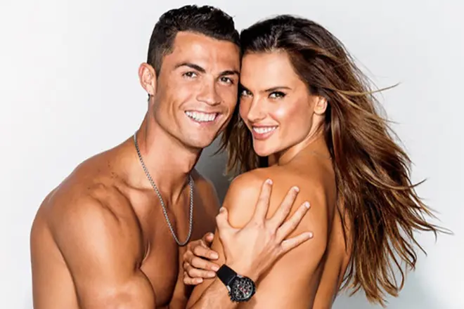 Cristiano Ronaldo ja Alessandra Ambrosio