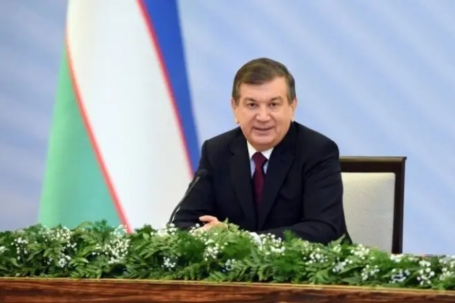 Presidente do Uzbequistão Shavkat Mirziaev