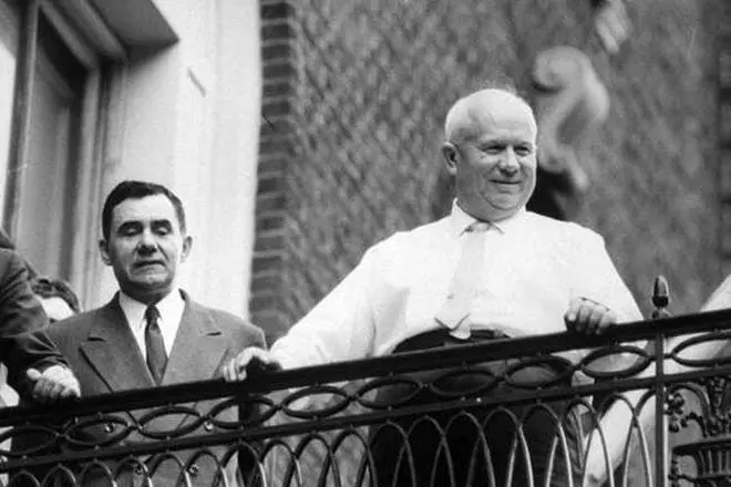 Andrei Gromyko und Nikita Chhruschtschow