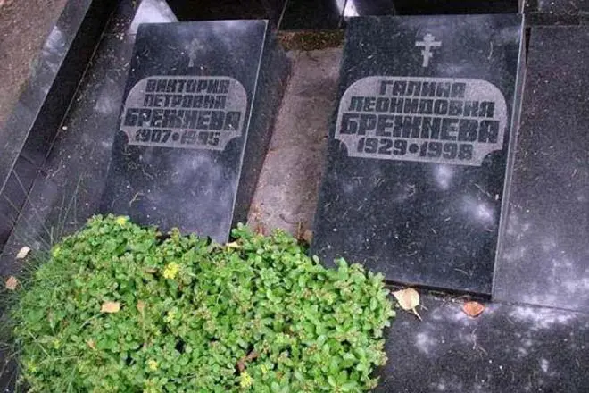 Grave de Victoria e Galina Brezhnev
