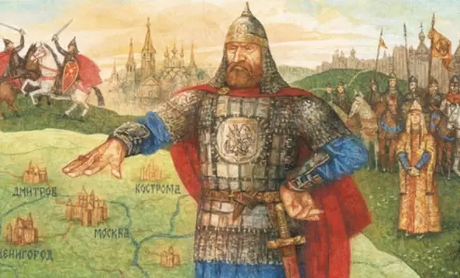 Yuri Dolgoruky Þrisvar sinnum vann Kiev