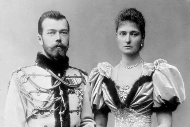 Nicholas II und Alexander Fedorovna