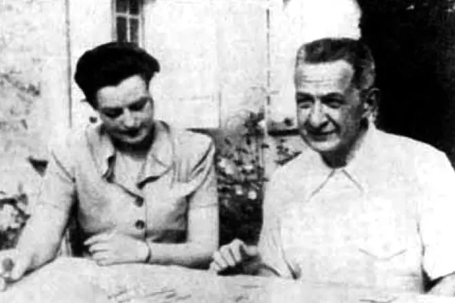 Alexander Kerensky e sua segunda esposa Lidia Tritton