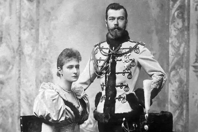 Alexandra Fedorovna in Nikolai II