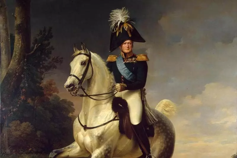 Alexander I on Horse