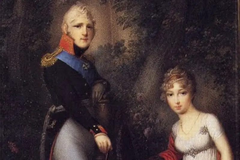 Alexander I og Elizabeth Alekseevna