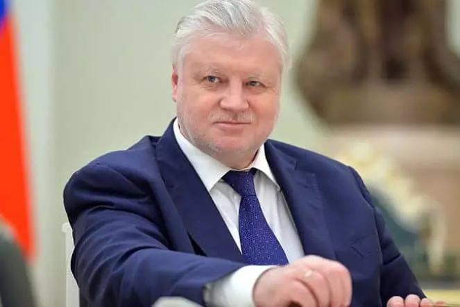 Ahli politik Sergey Mironov.