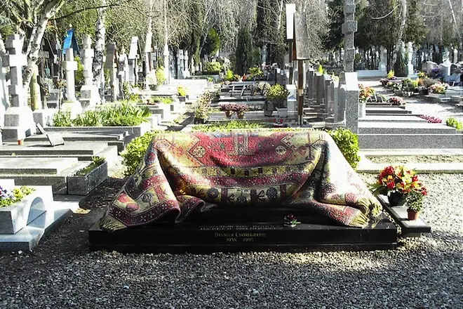 Het graf van Rudolph Nureyev