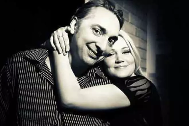 Mikhail Gorodev med sin kone Olga
