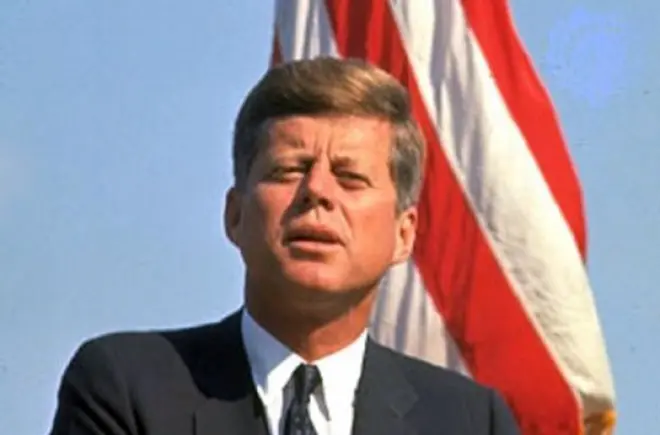 Præsident John Kennedy.