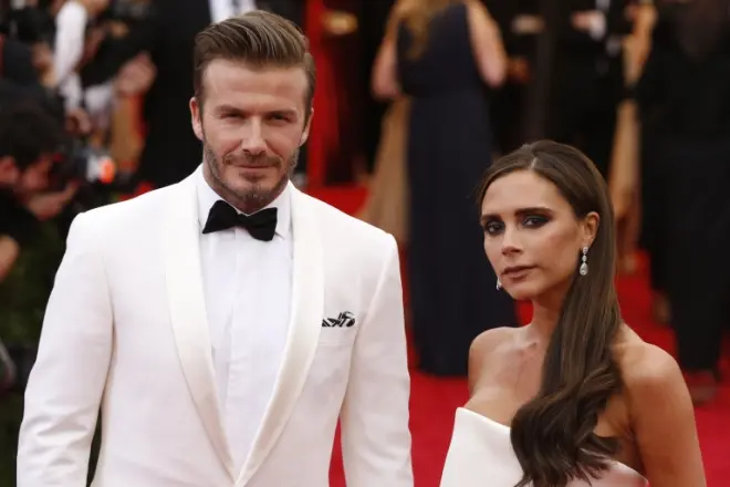 Viktorija Beckham su savo vyru