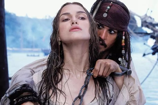 Jack Sparrow og Elizabeth