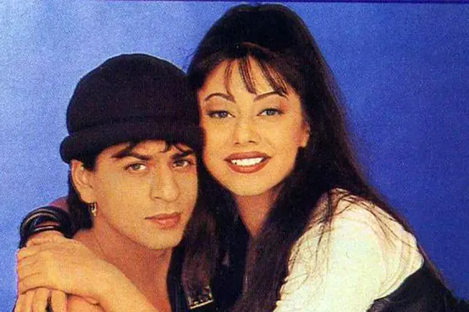 Shah Rukh Khan med kone Gauri