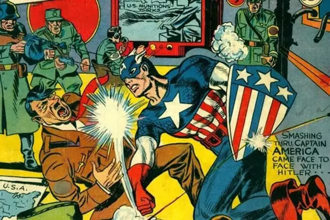 Captain America en Hitler