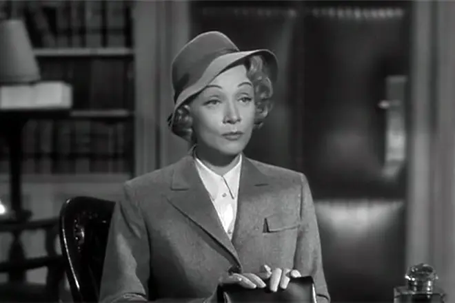 Marlene Dietrich katika filamu hiyo