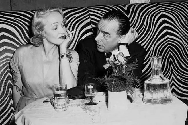 Marlene Dietrich és Erich Maria Remarque