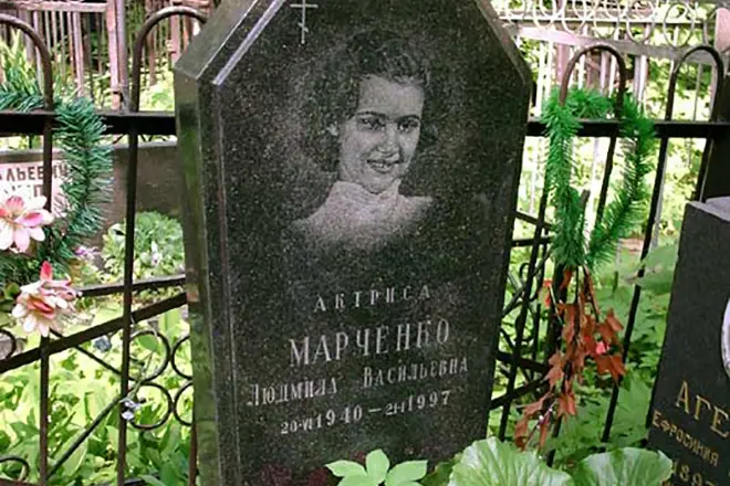 ຫລຸມສົບຂອງ Lyudmila Marchenko