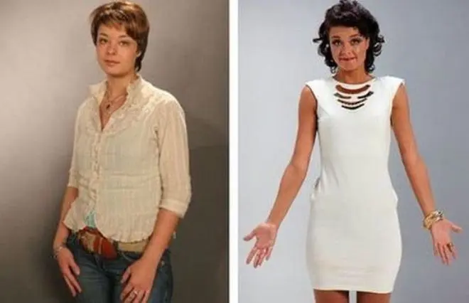 Джулия Захарова преди и след загуба на тегло
