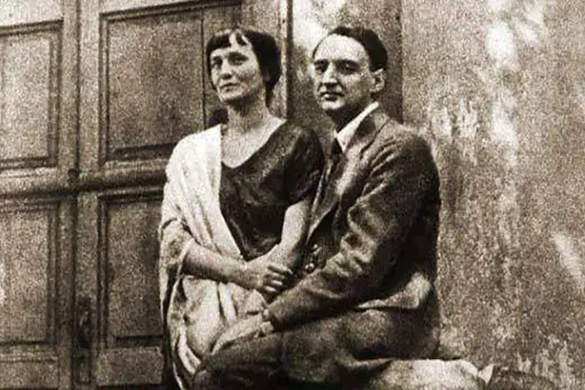 Anna Akhmatova a Nikolay Punmin