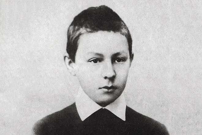 Sergey Rakhmaninov als kind