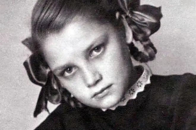 Natalia Kustyansky di masa kanak-kanak