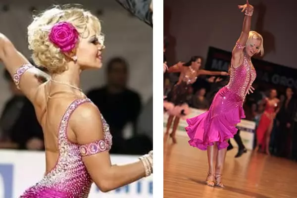 Irina Lysenko tại các cuộc thi khiêu vũ khiêu vũ