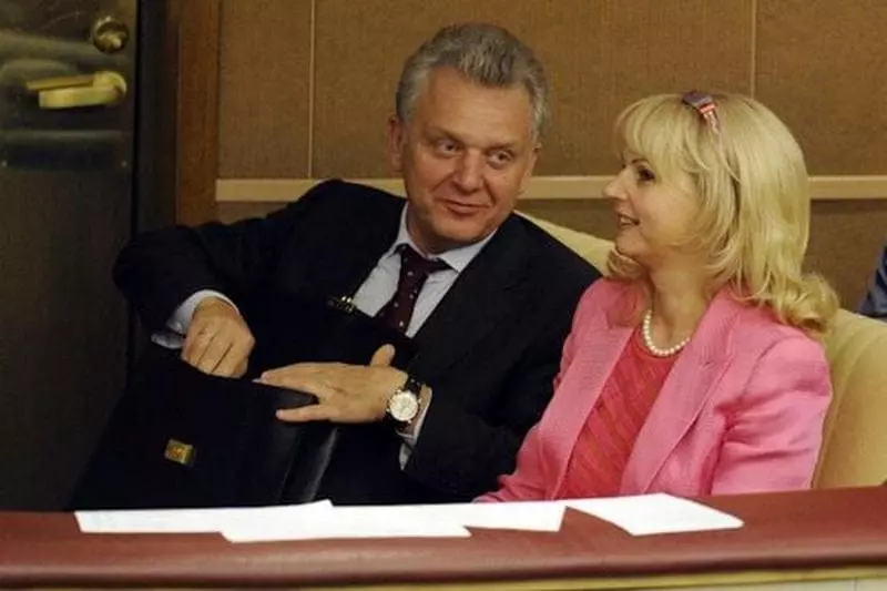 Tatjana Goliikova ir Viktoras Khristenko
