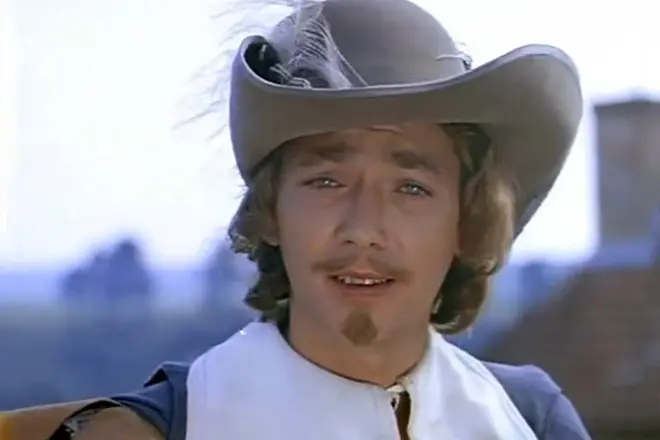 Igor Starygin in de film "D'Artagnan en Drie Musketeers"