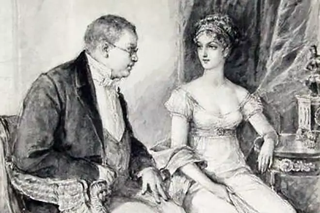 Pierre Duzhov og Natasha Rostov