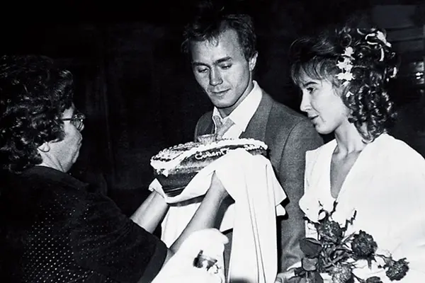 婚禮Andrei Panin和Tatyana法國人