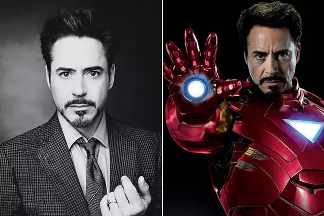 Robert Downey Jr. En el paper d'un home de ferro